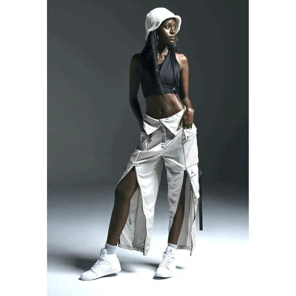 Nike Jordan Utility Women's Pants Orewood Brown Beige Size 2XL $120 - Picture 13 of 16